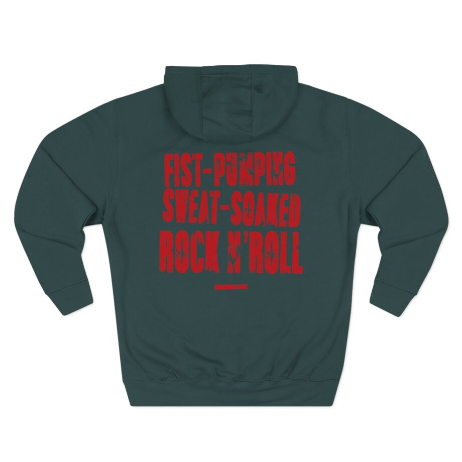 Airbourne Fist Pumping Three-Panel Fleece Hoodie