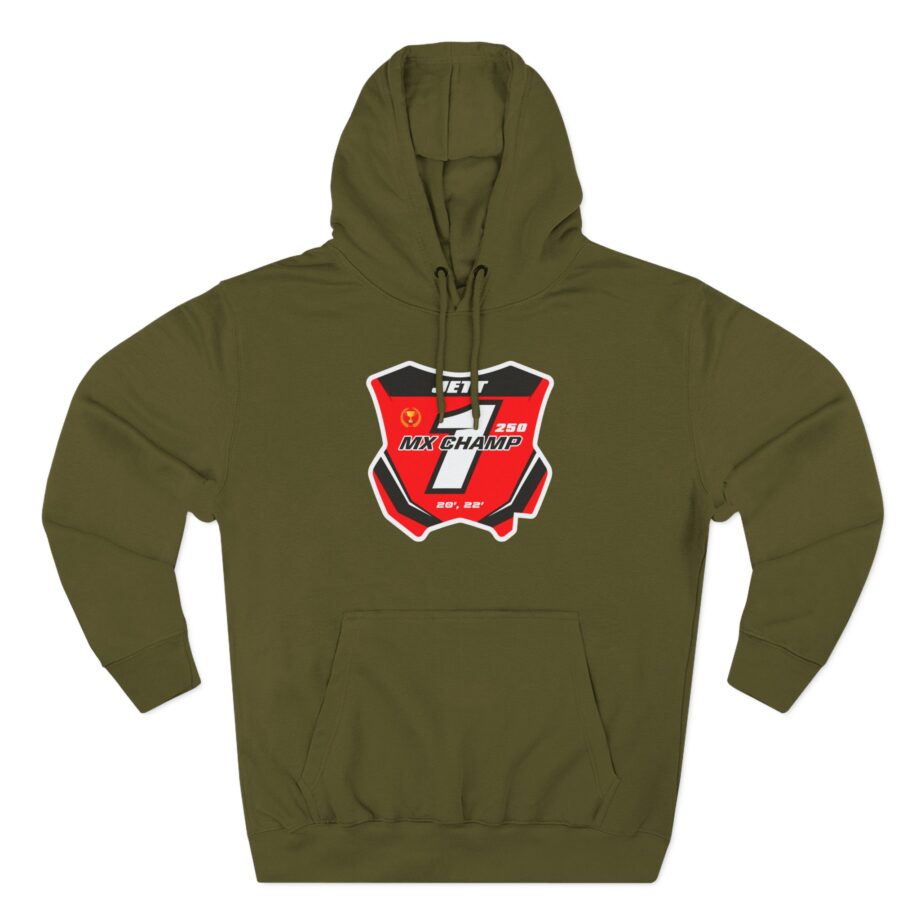 Jett Lawrence Three-Panel Fleece Hoodie