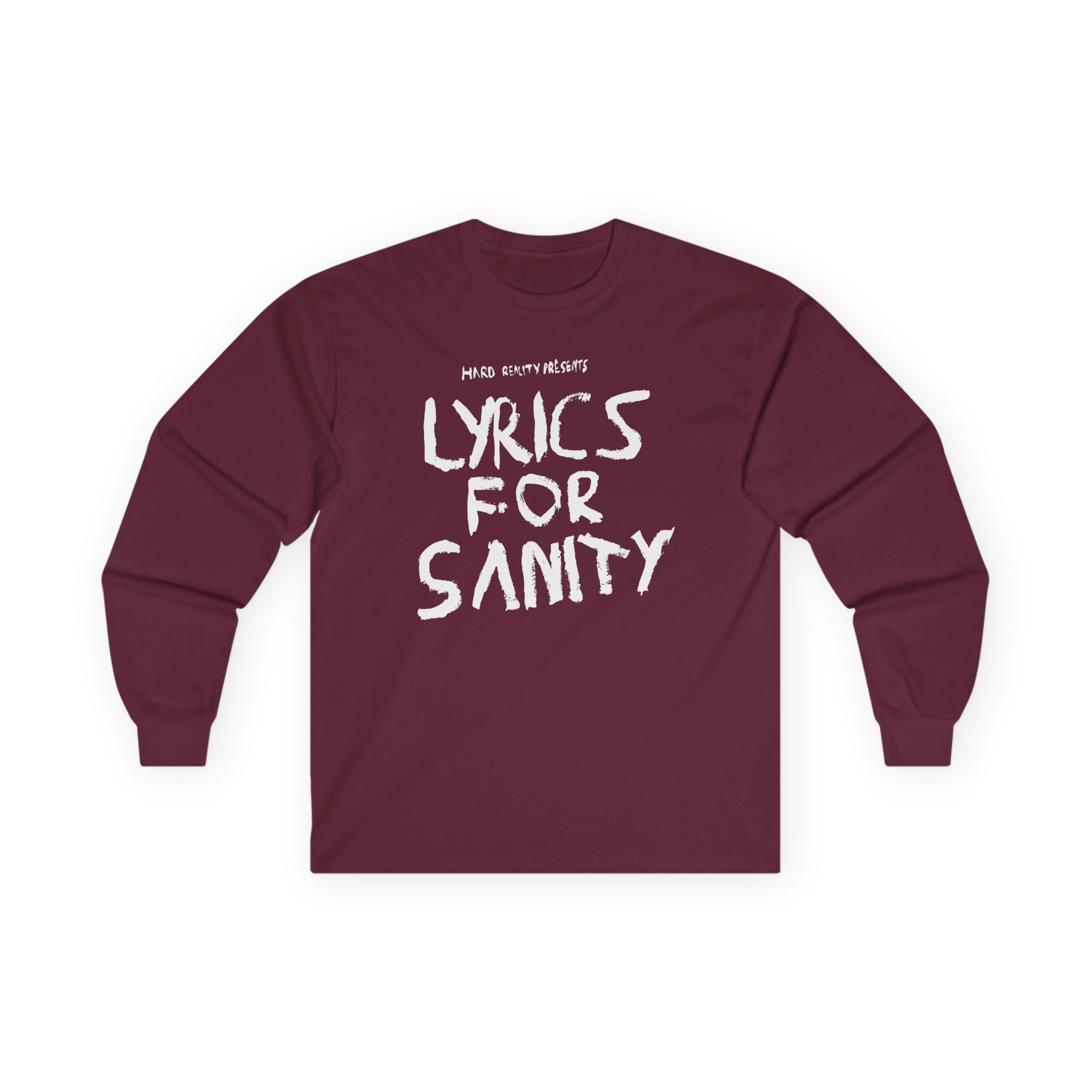 Songer Lyrics for Sanity Unisex Ultra Cotton Long Sleeve Tee