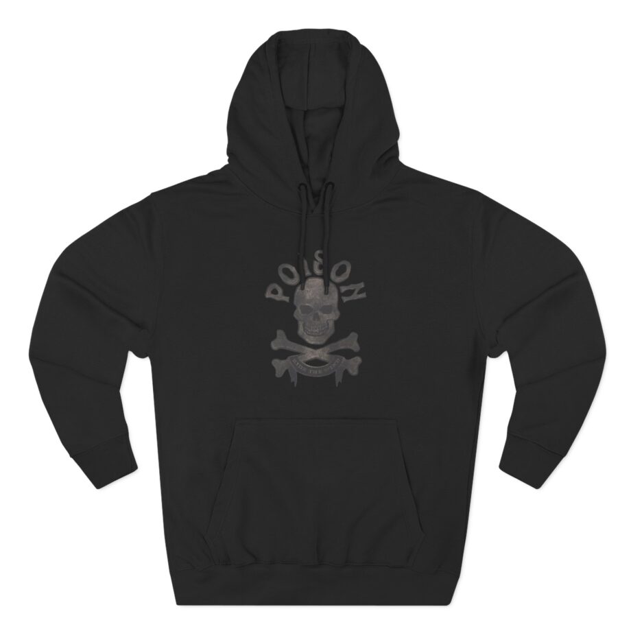 Poison Ride the Wind Three-Panel Fleece Hoodie