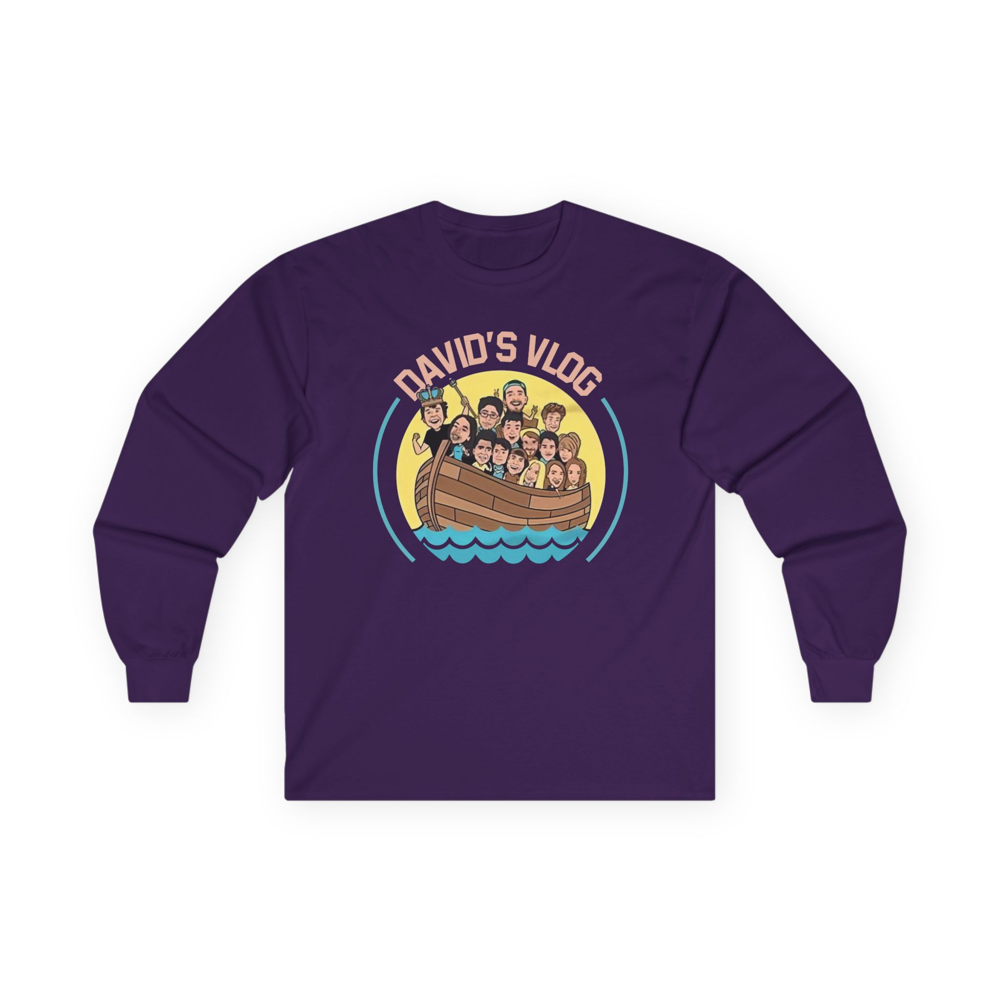 David Dobrik  David's Vlog Unisex Ultra Cotton Long Sleeve Tee