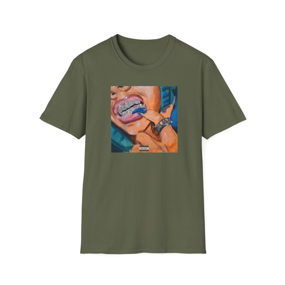 Cruz Cafune Blu€s Cover Unisex Softstyle T-Shirt