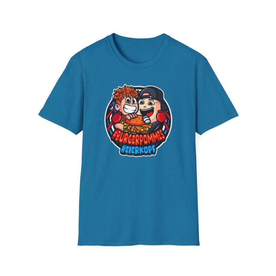 Burger Pommes eierkopf Unisex Softstyle T-Shirt