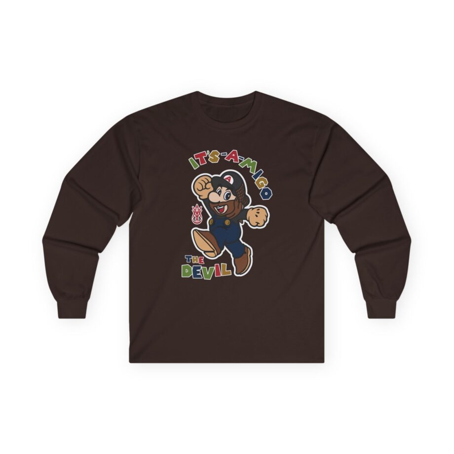 ITS-A-MIGO the Devil Unisex Ultra Cotton Long Sleeve Tee