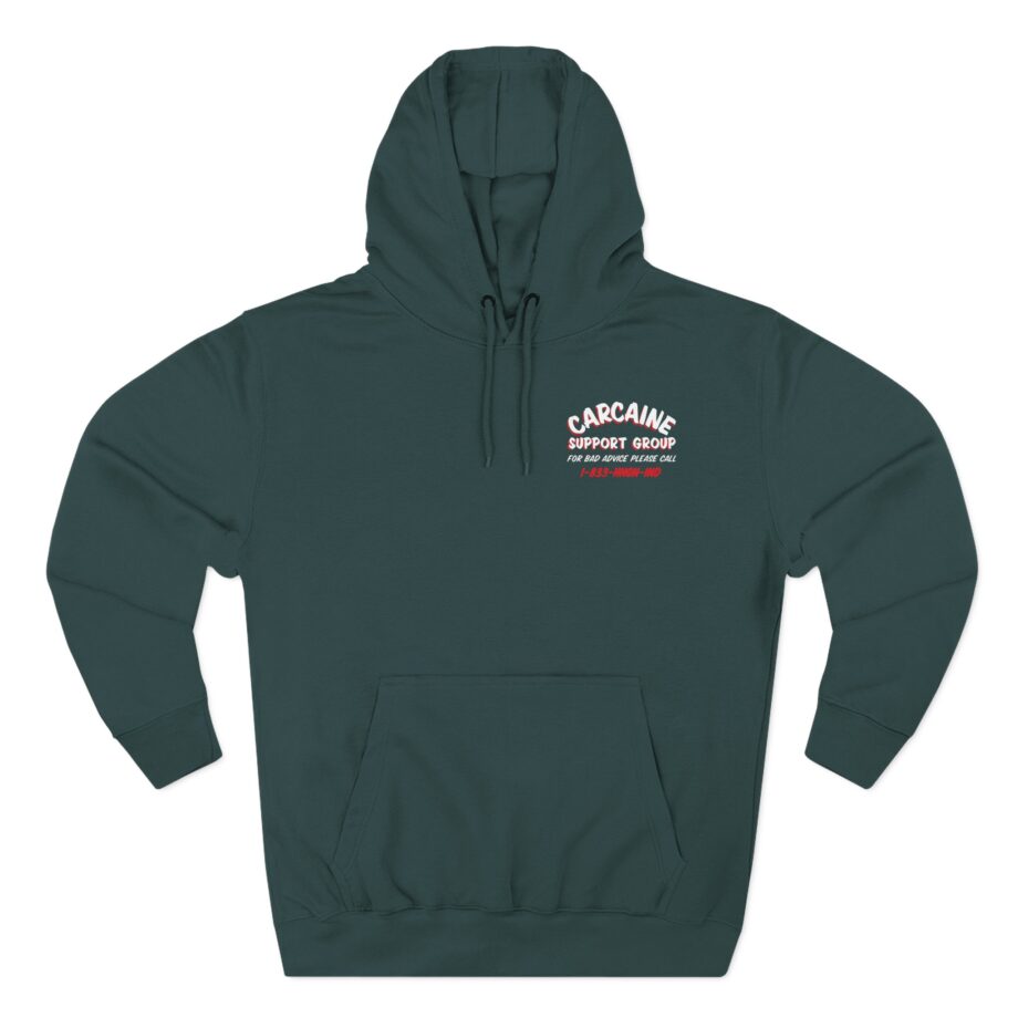 Ken Block Hoonigan Carcaine Support Group Three-Panel Fleece Hoodie