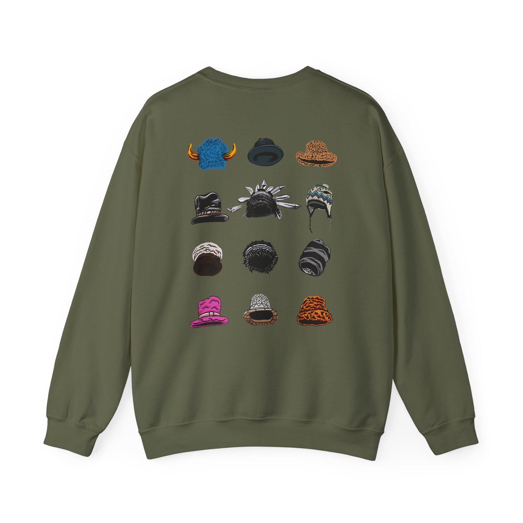 J High Times Hat Logo Unisex Heavy Blendâ„¢ Crewneck Sweatshirt