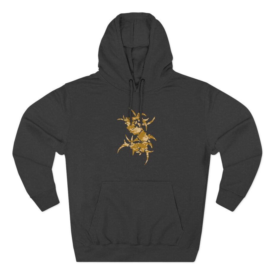 Sepultura Desert Camo S Logo Three-Panel Fleece Hoodie