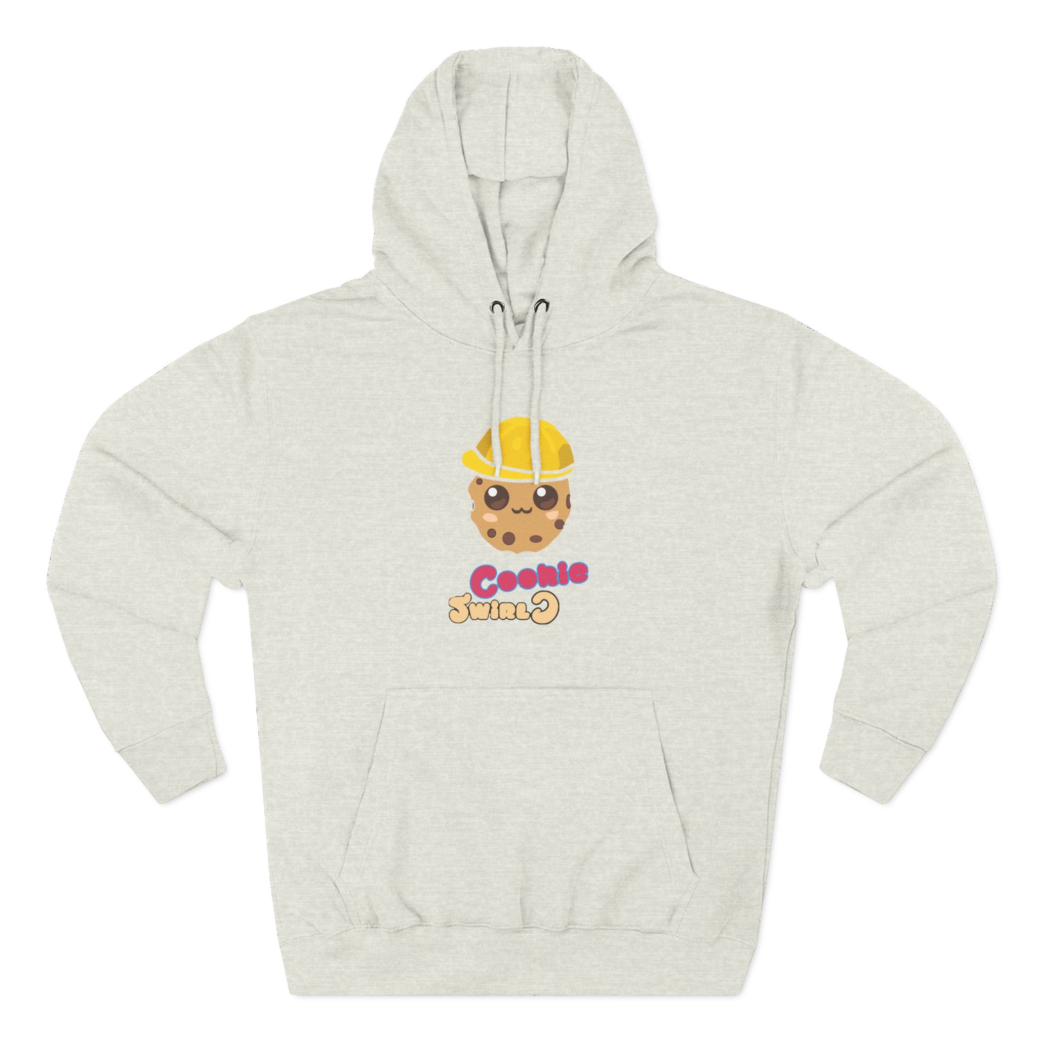 Cookieswirlc Three-Panel Fleece Hoodie