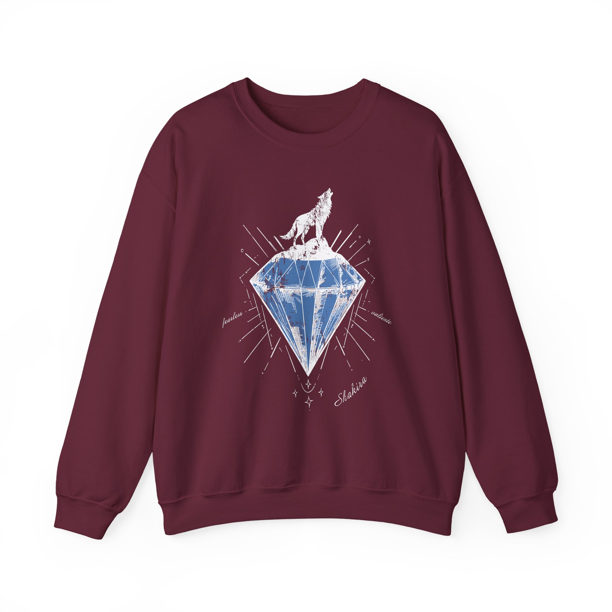 Shakira Diamond Wolf Unisex Heavy Blendâ„¢ Crewneck Sweatshirt