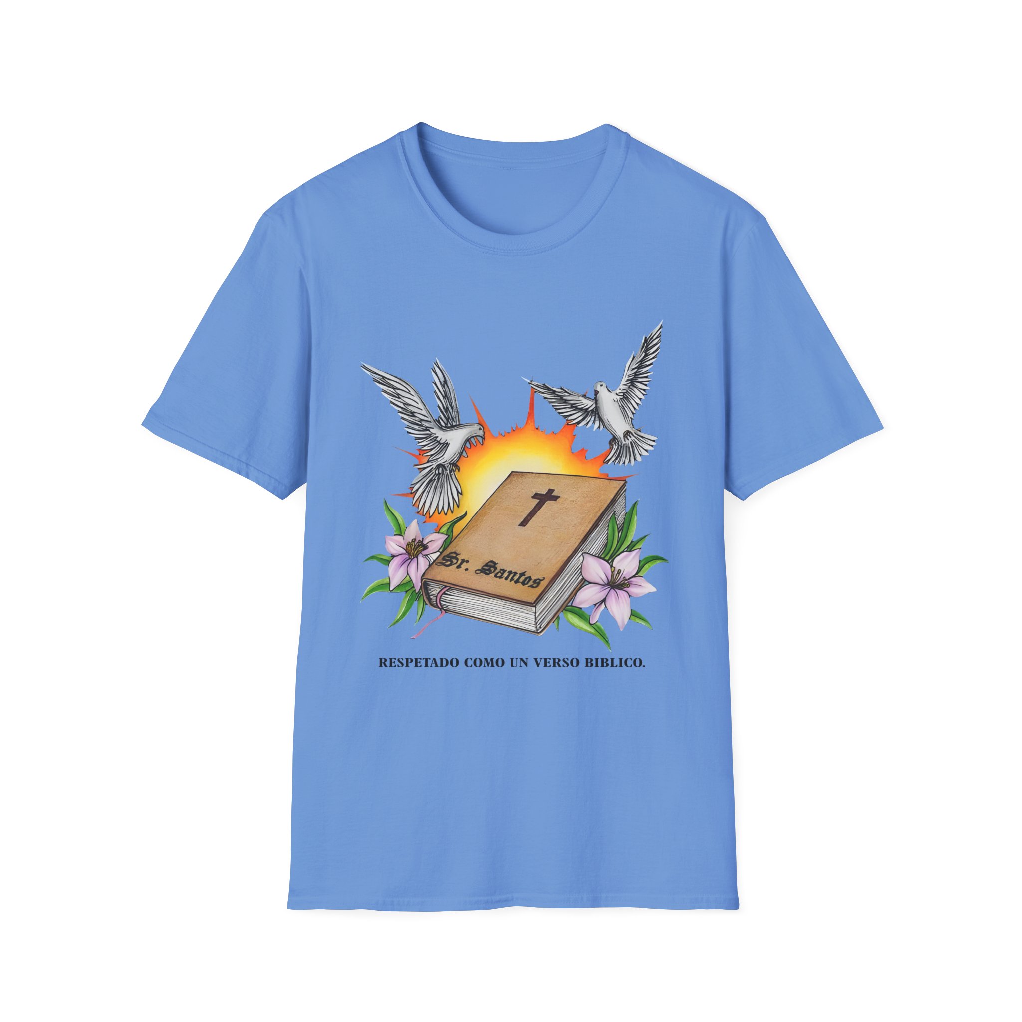 Arcangel Respira Como Un Verso Biblico Unisex Softstyle T-Shirt