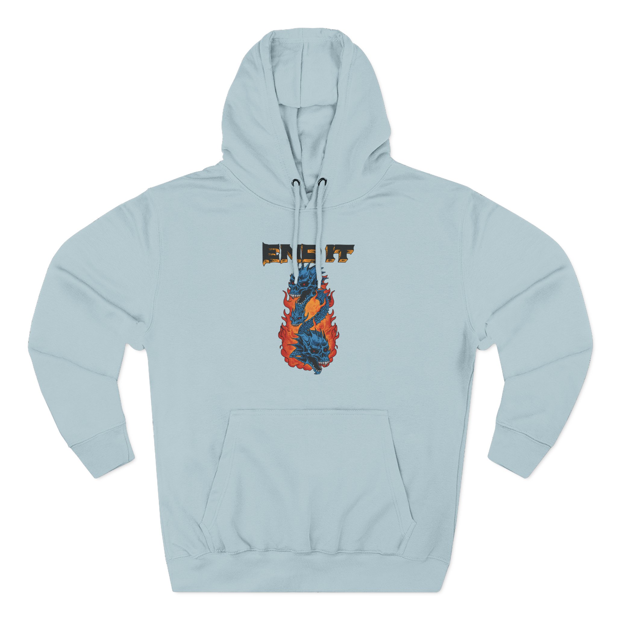 End It Three-Panel Fleece Hoodie