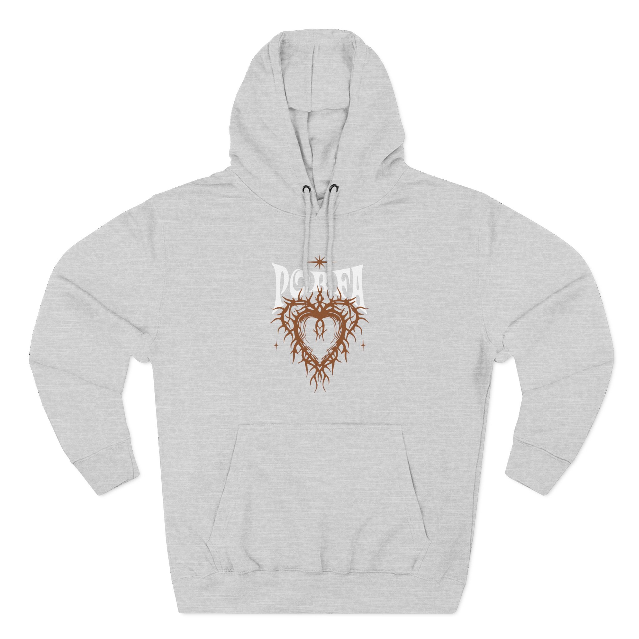 Porfa Thorn Three-Panel Fleece Hoodie