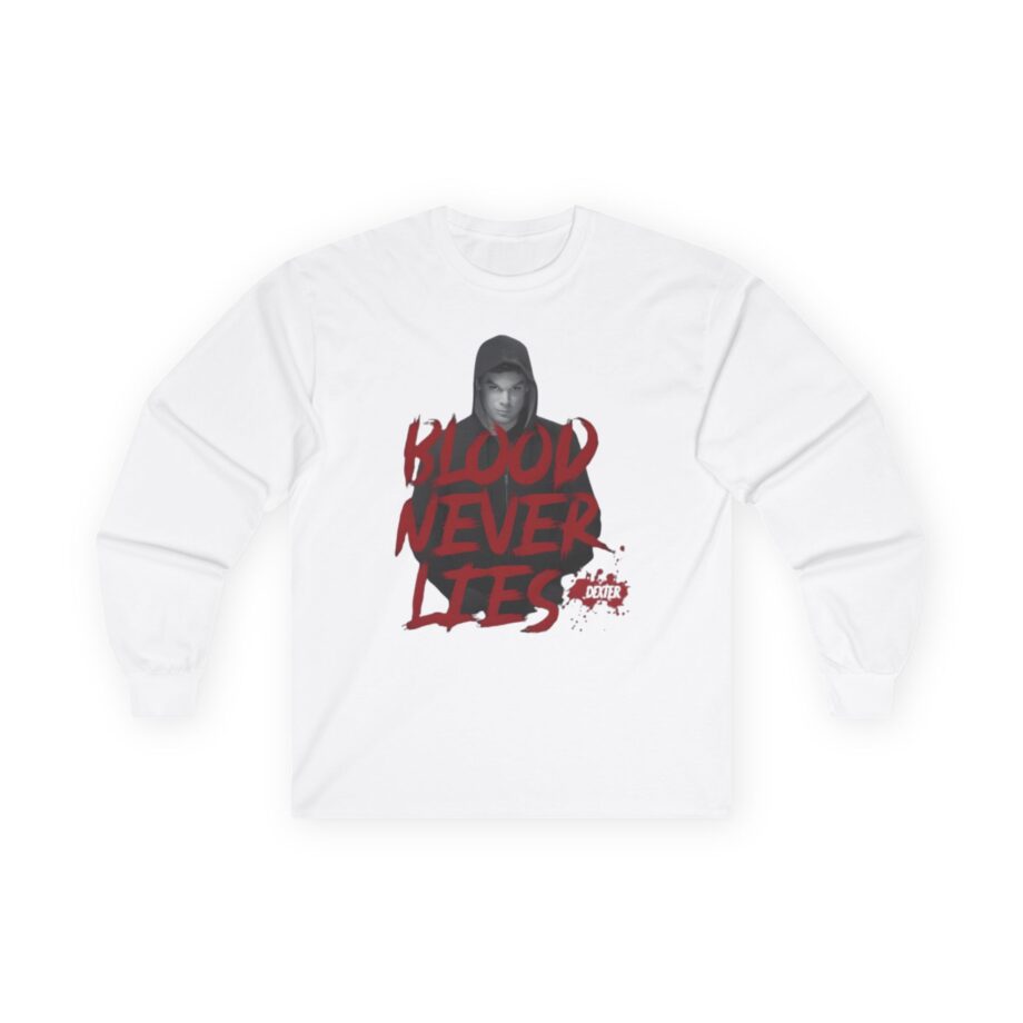 Dexter Blood Never Lies Unisex Ultra Cotton Long Sleeve Tee