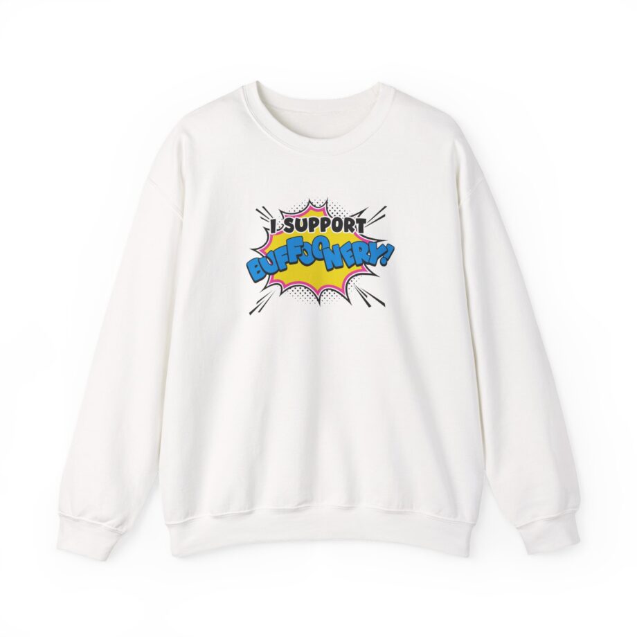 Lofe I Support Buffoonery Unisex Heavy Blend™ Crewneck Sweatshirt