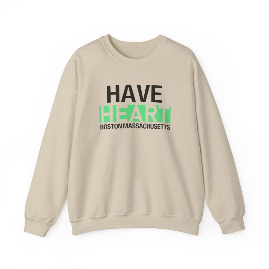 Have Heart Armed With a Mind Unisex Heavy Blend™ Crewneck Sweatshirt