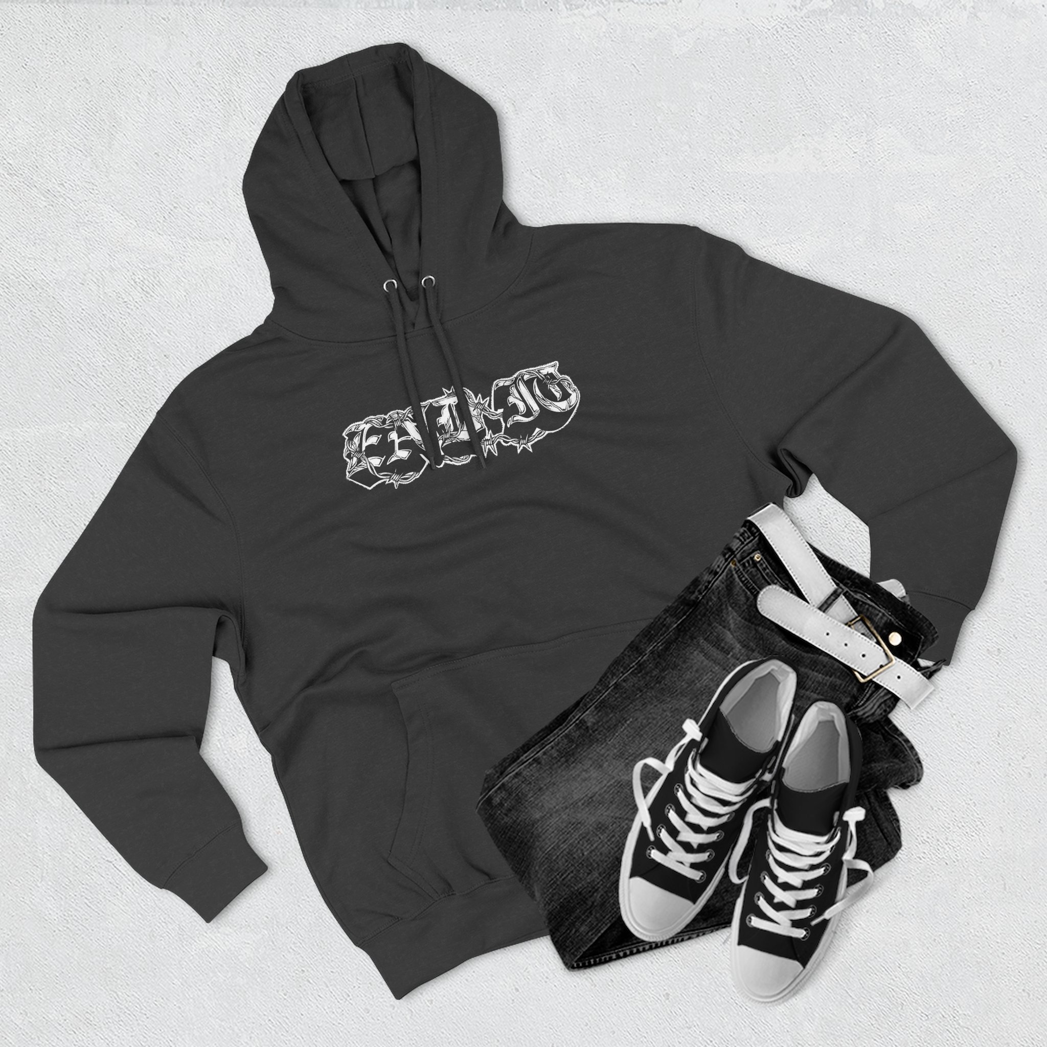 End It Three-Panel Fleece Hoodie