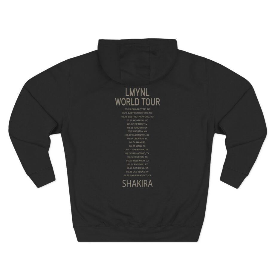Shakira Dollar Bill Three-Panel Fleece Hoodie