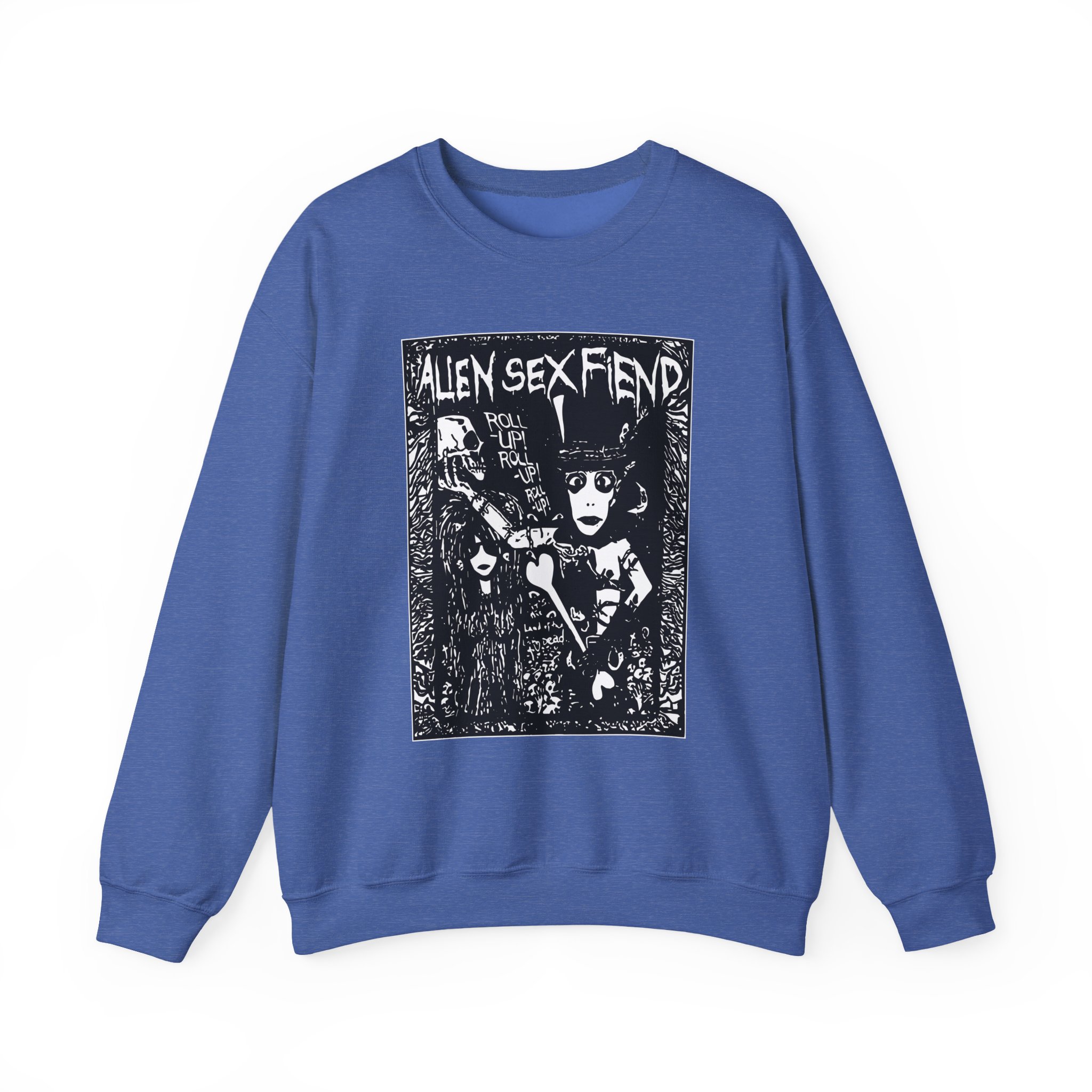 Alien Sex Fiend Land of the Living Dead Unisex Heavy Blendâ„¢ Crewneck Sweatshirt