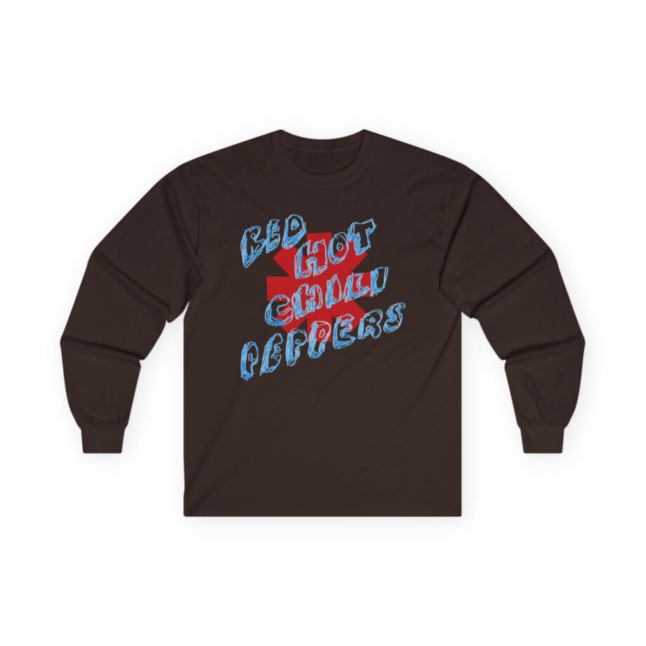 Red Hot Chili Peppers Scribbled Logo Unisex Ultra Cotton Long Sleeve Tee