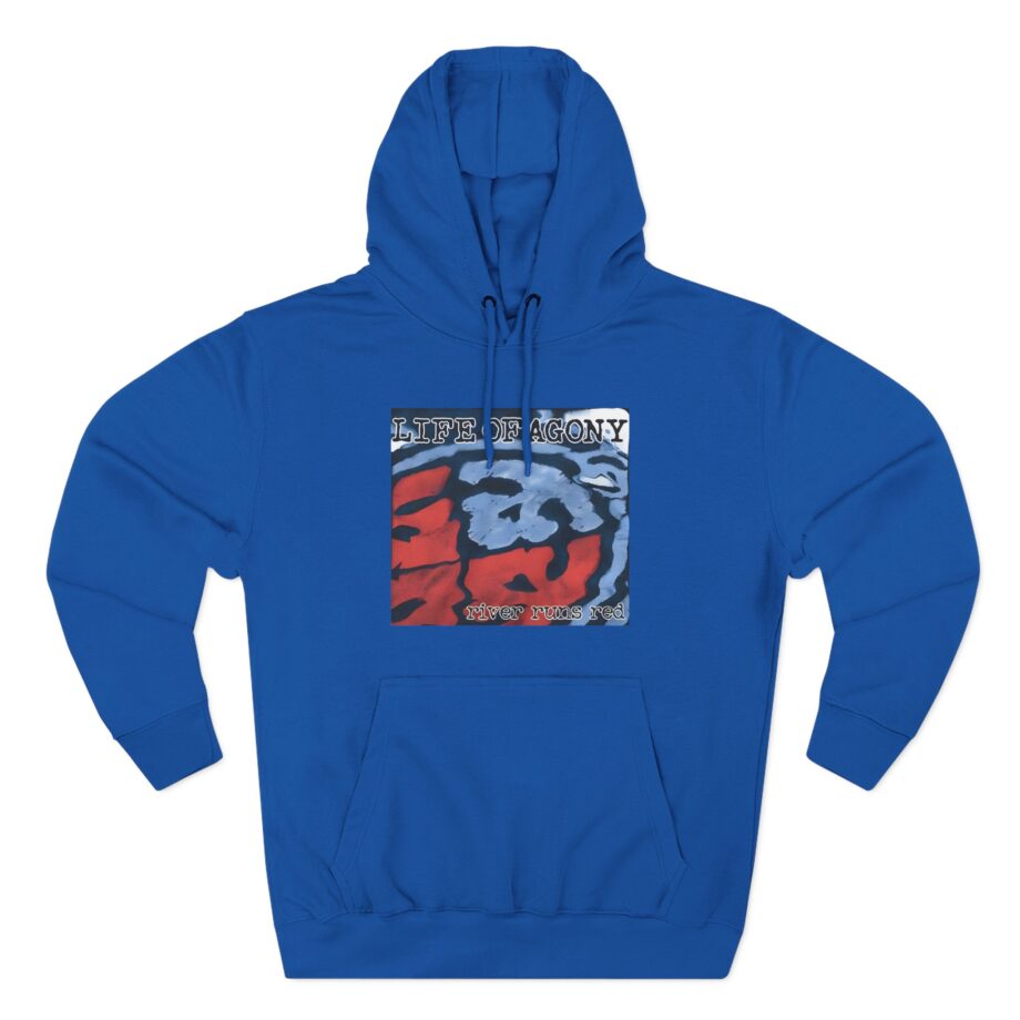 Life of Agony Through and Through Three-Panel Fleece Hoodie
