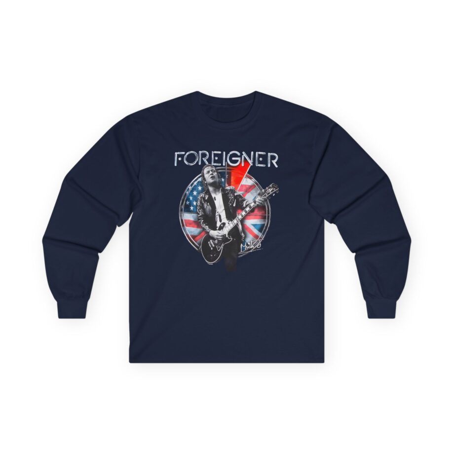 Foreigner Mick Jones Unisex Ultra Cotton Long Sleeve Tee