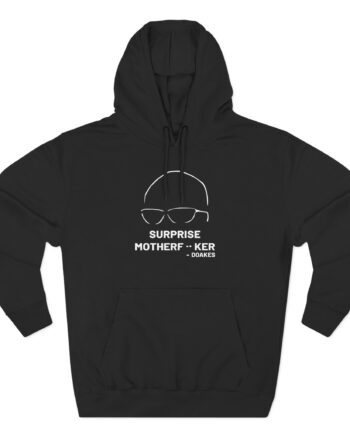 Dexter Three-Panel Fleece Hoodie