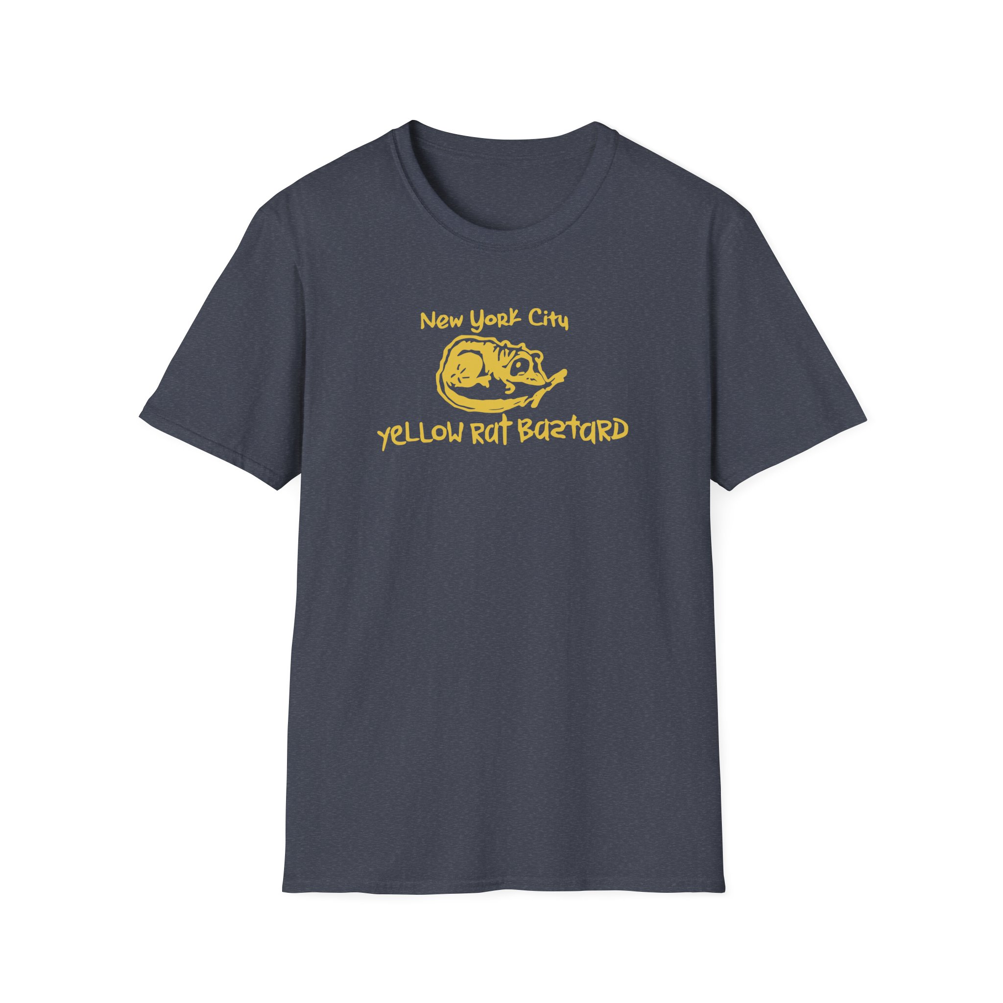 Ishowspeed John Galt Nyc Yellow Rat Bastard Unisex Softstyle T-Shirt