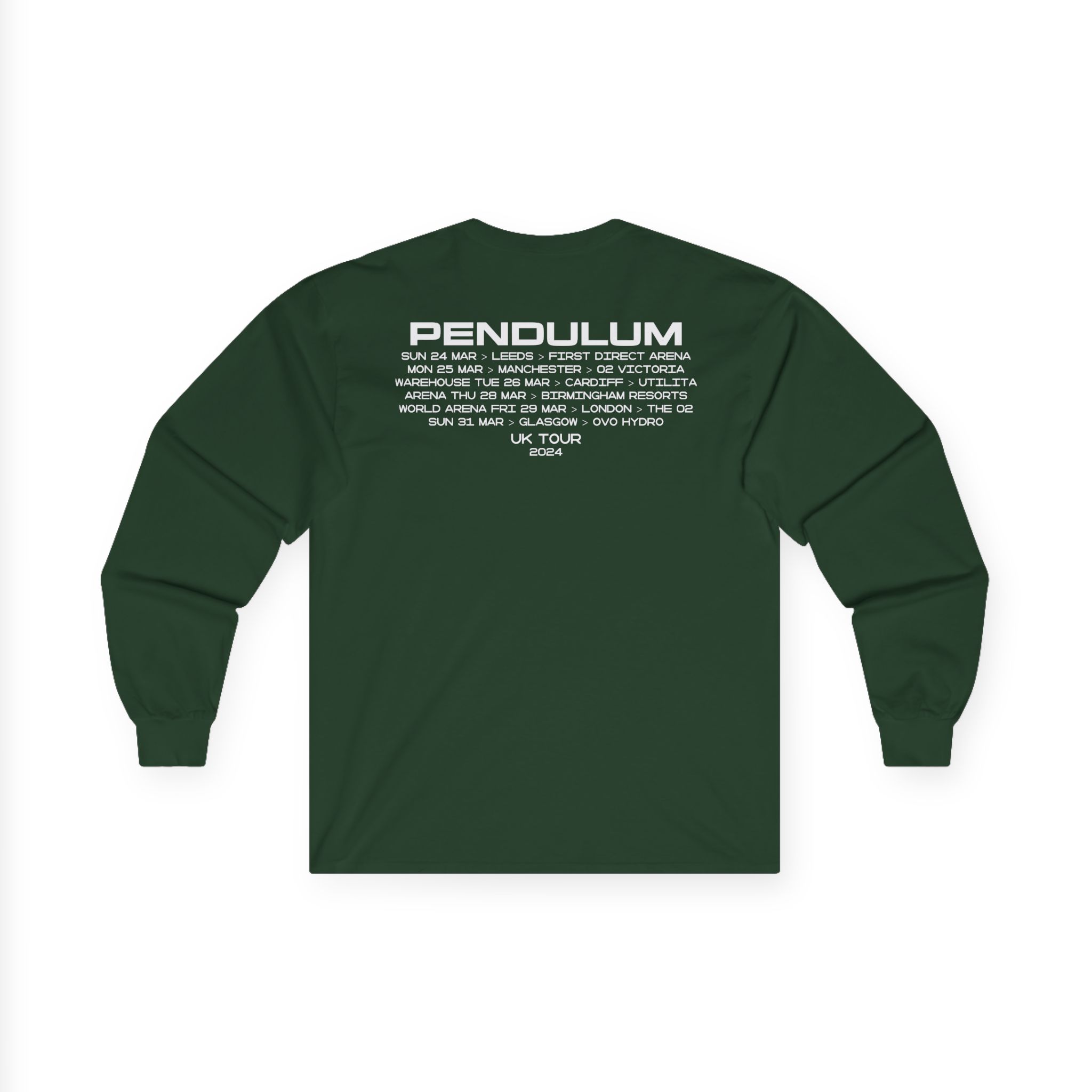 Pendulum Uk Tour Maze Unisex Ultra Cotton Long Sleeve Tee