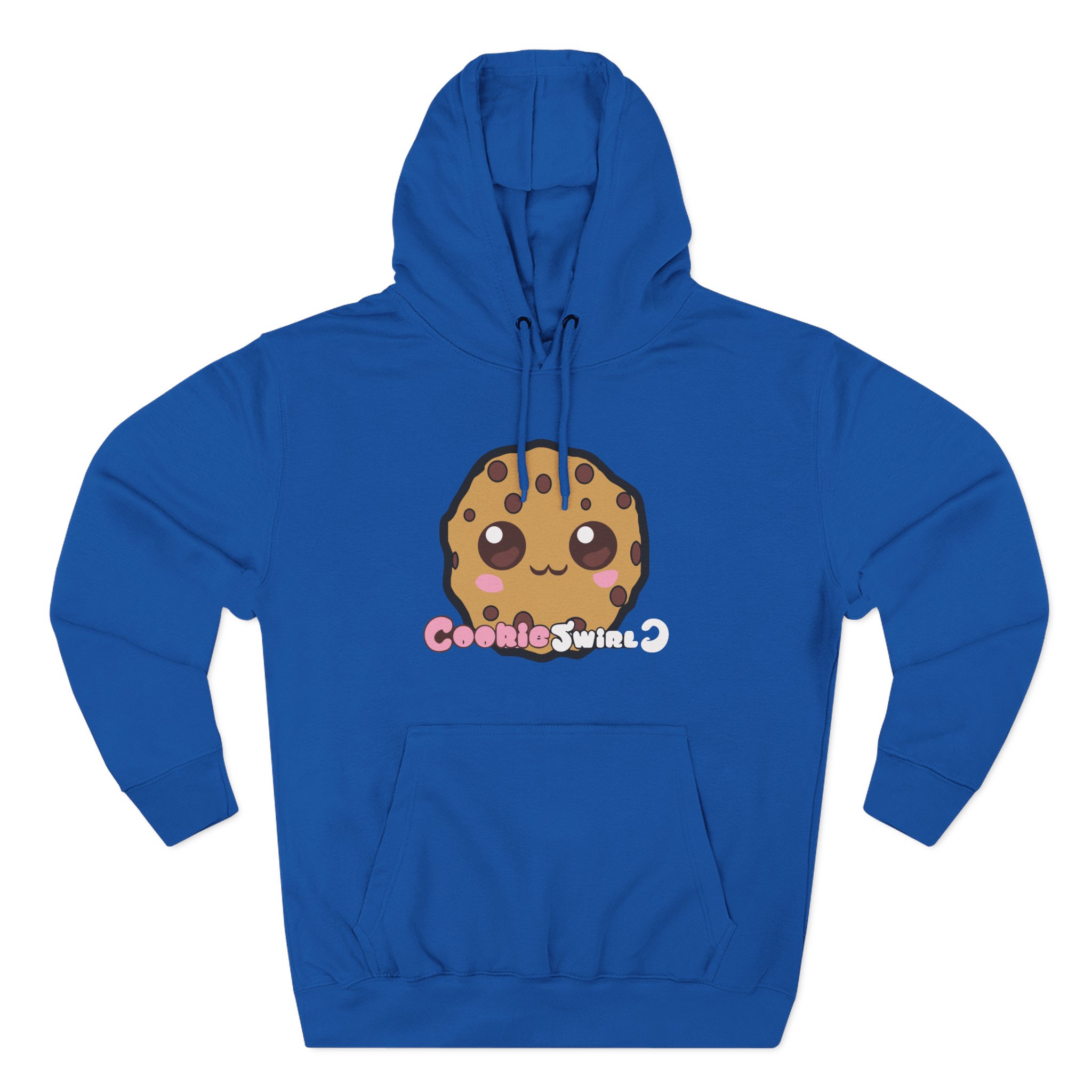 Cookieswirlc Three-Panel Fleece Hoodie
