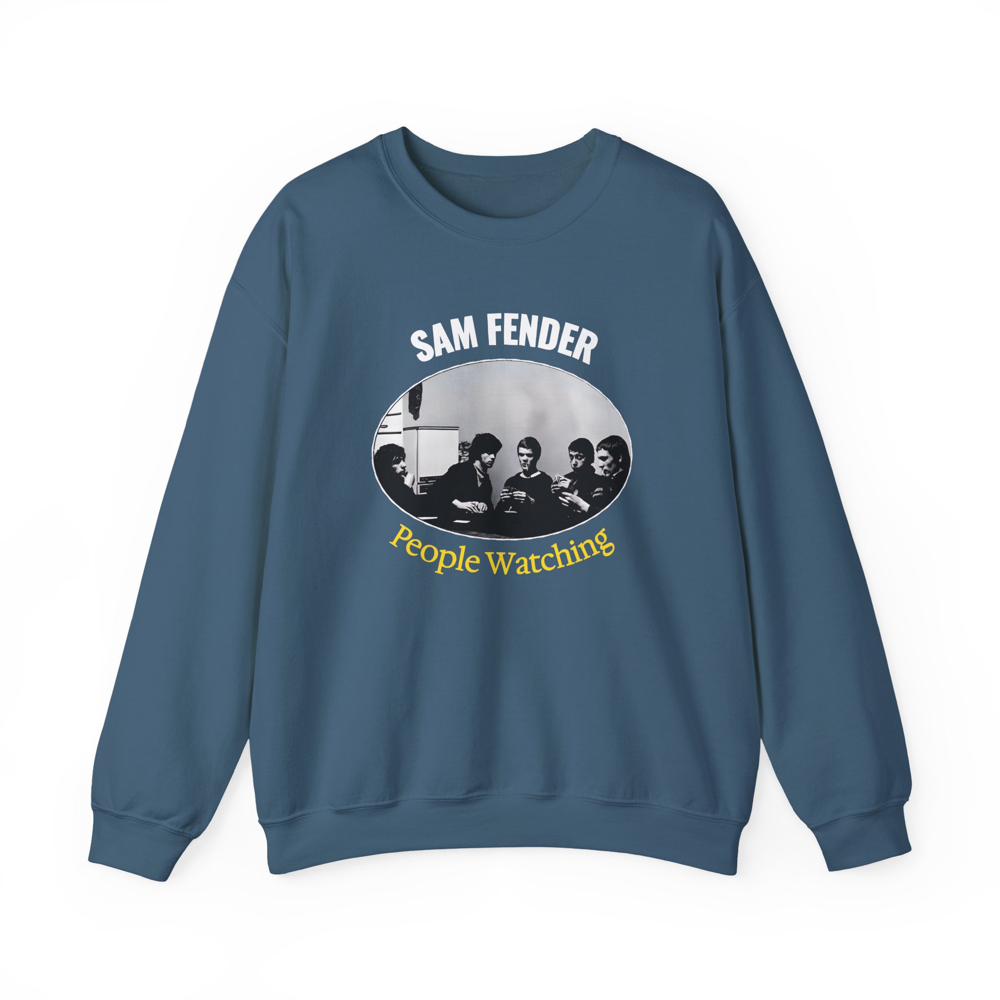 Sam Fender People Watching Unisex Heavy Blendâ„¢ Crewneck Sweatshirt