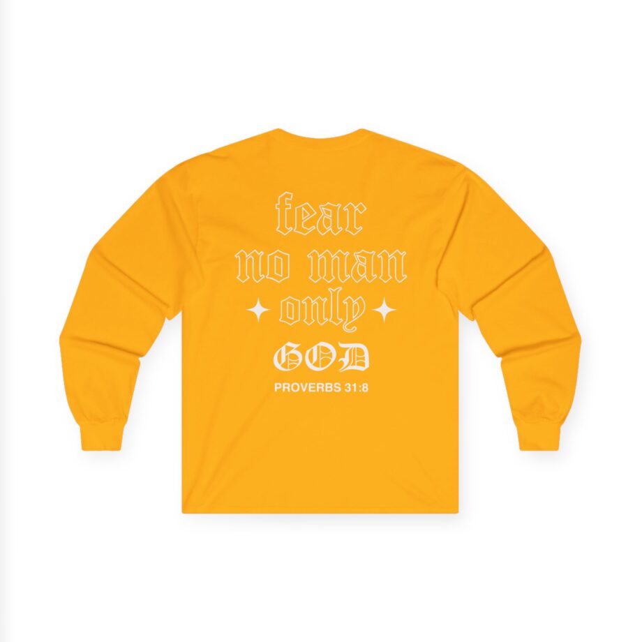 Ryan Garcia Fear No Man Only God Unisex Ultra Cotton Long Sleeve Tee