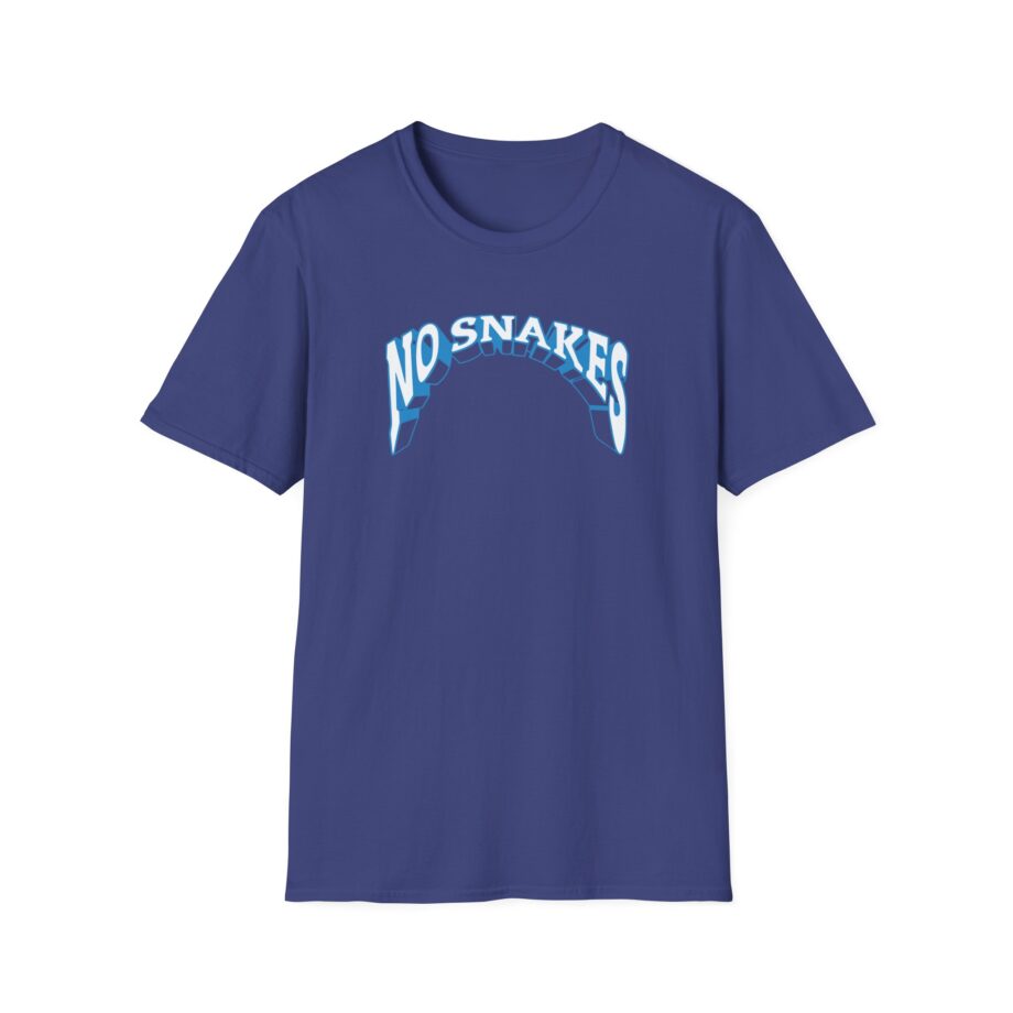 Zerkaa No Snakes Unisex Softstyle T-Shirt