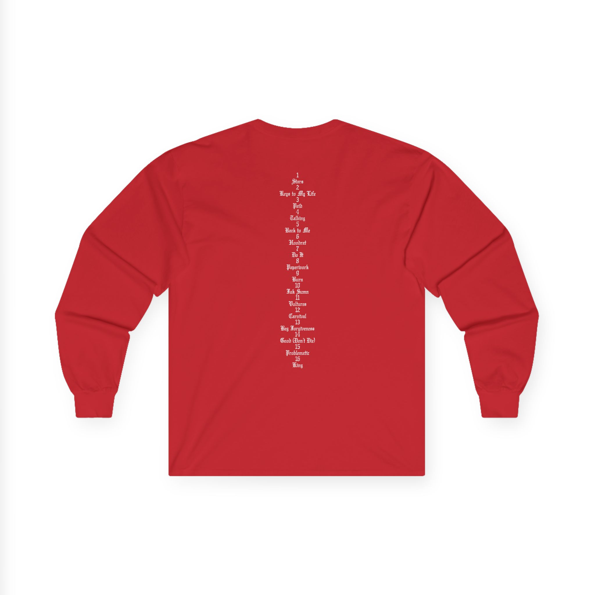 Vultures Volume 1 Tracklist and Ty Dolla Sign Unisex Ultra Cotton Long Sleeve Tee
