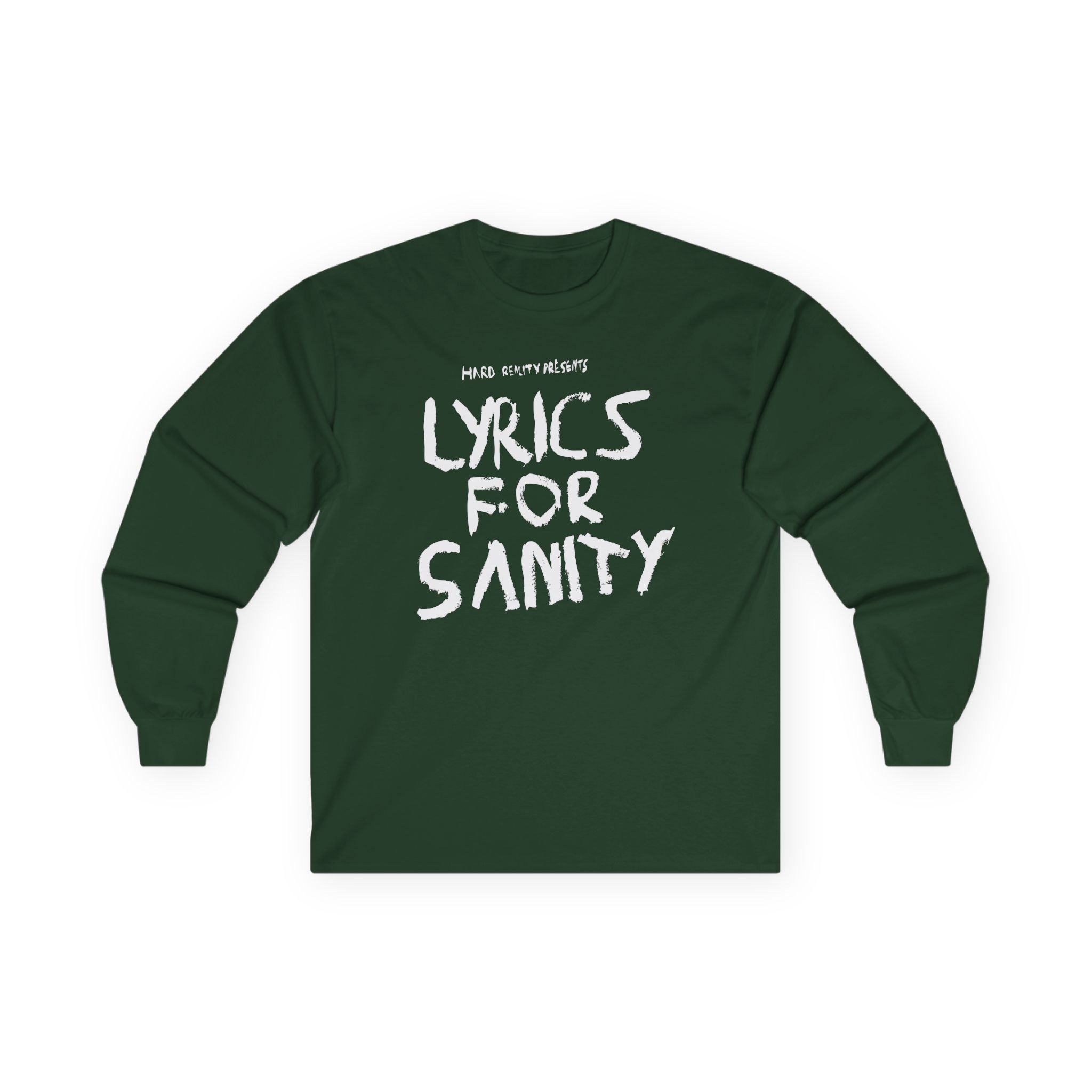 Songer Lyrics for Sanity Unisex Ultra Cotton Long Sleeve Tee