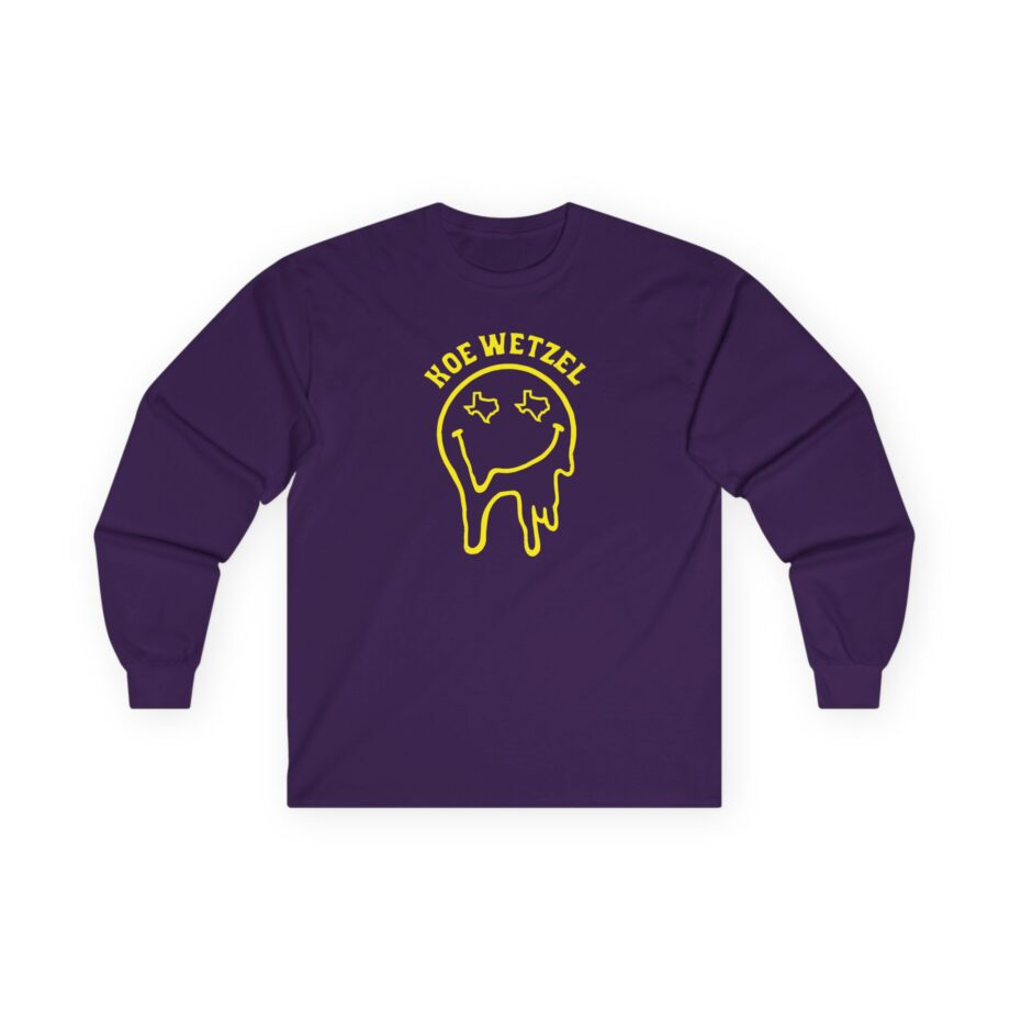 Koe Wetzel Drippy Smiley Unisex Ultra Cotton Long Sleeve Tee