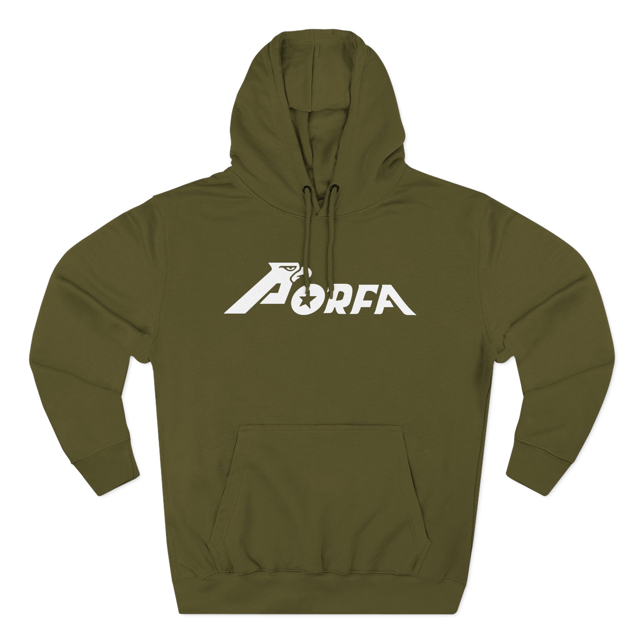 Porfa Three-Panel Fleece Hoodie