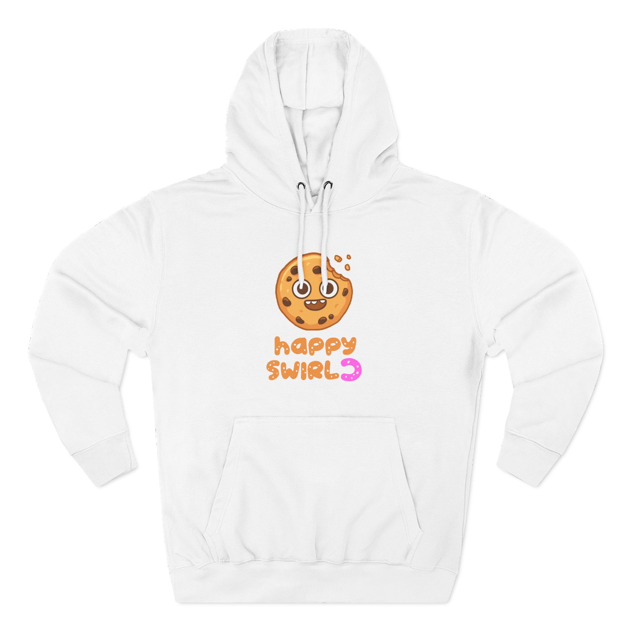 Cookieswirlc Three-Panel Fleece Hoodie