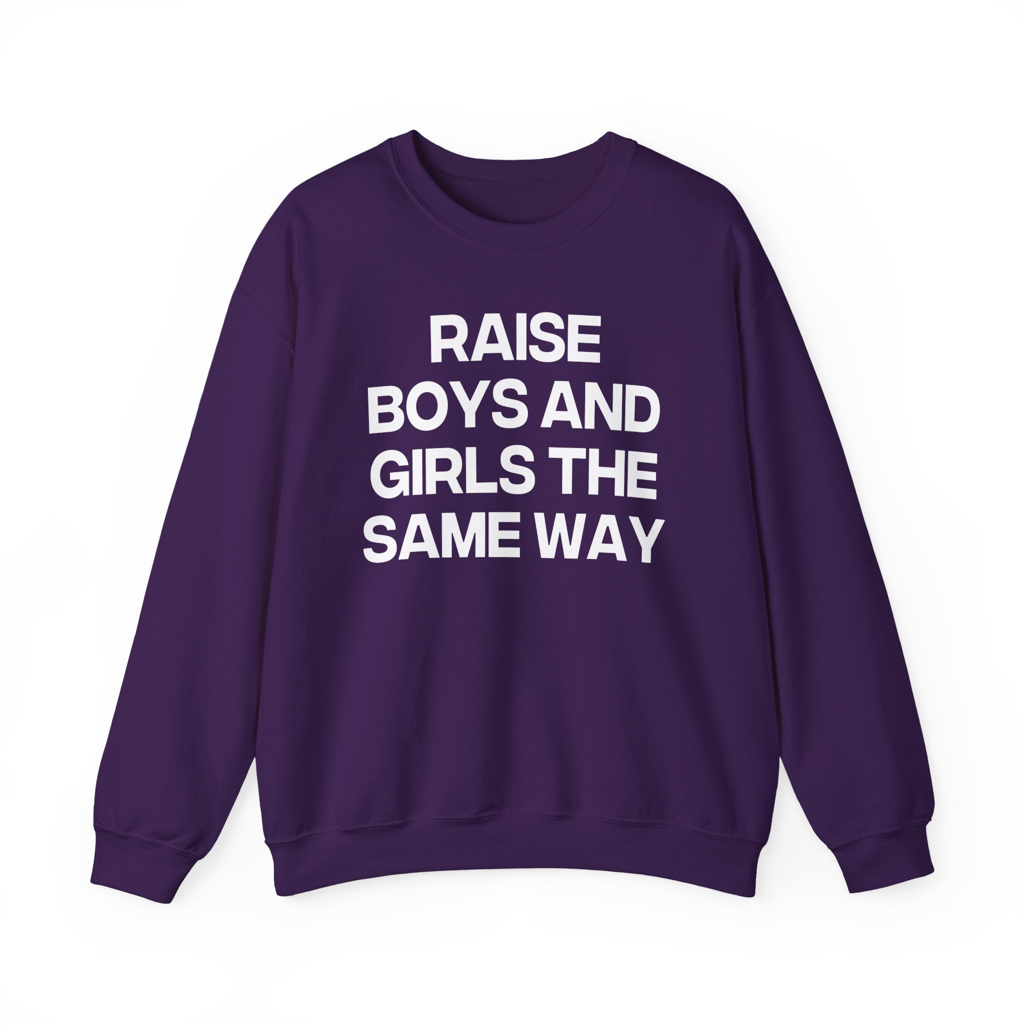 Jenny Holzer Raise the Same Way Unisex Heavy Blendâ„¢ Crewneck Sweatshirt