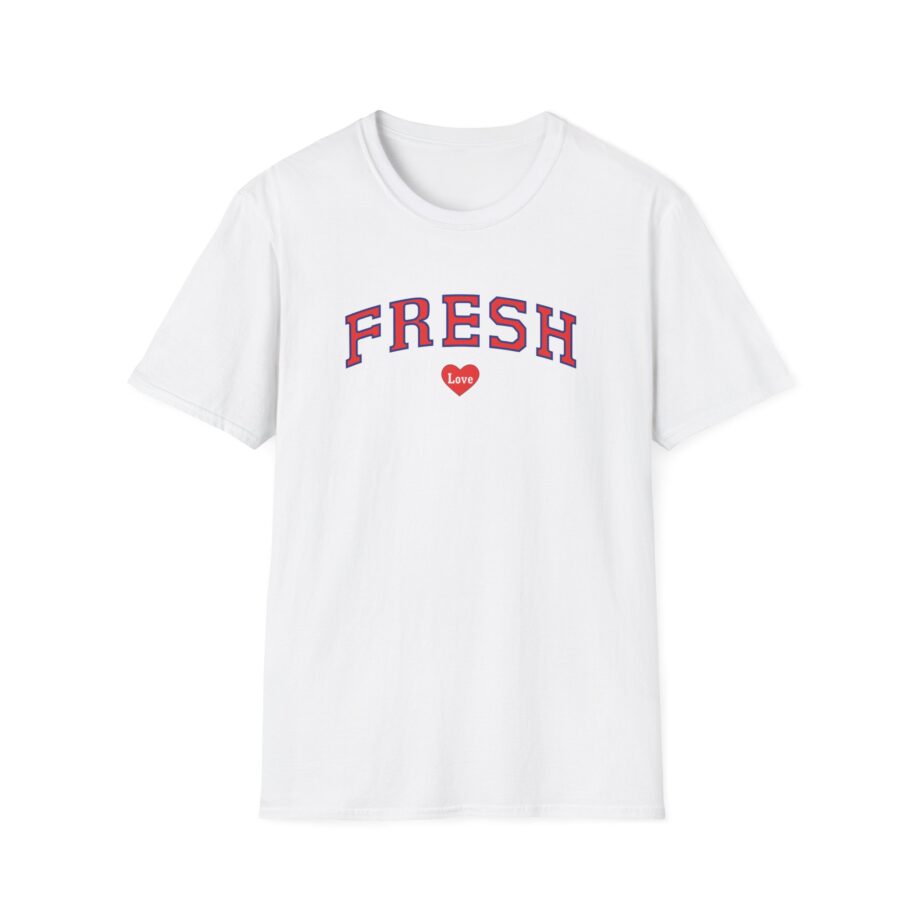 Fresh Love Heart Unisex Softstyle T-Shirt