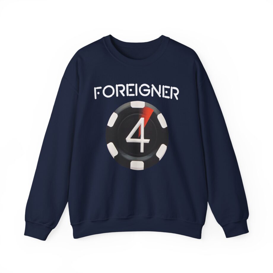 Foreigner 4 Poker Chip Unisex Heavy Blend™ Crewneck Sweatshirt