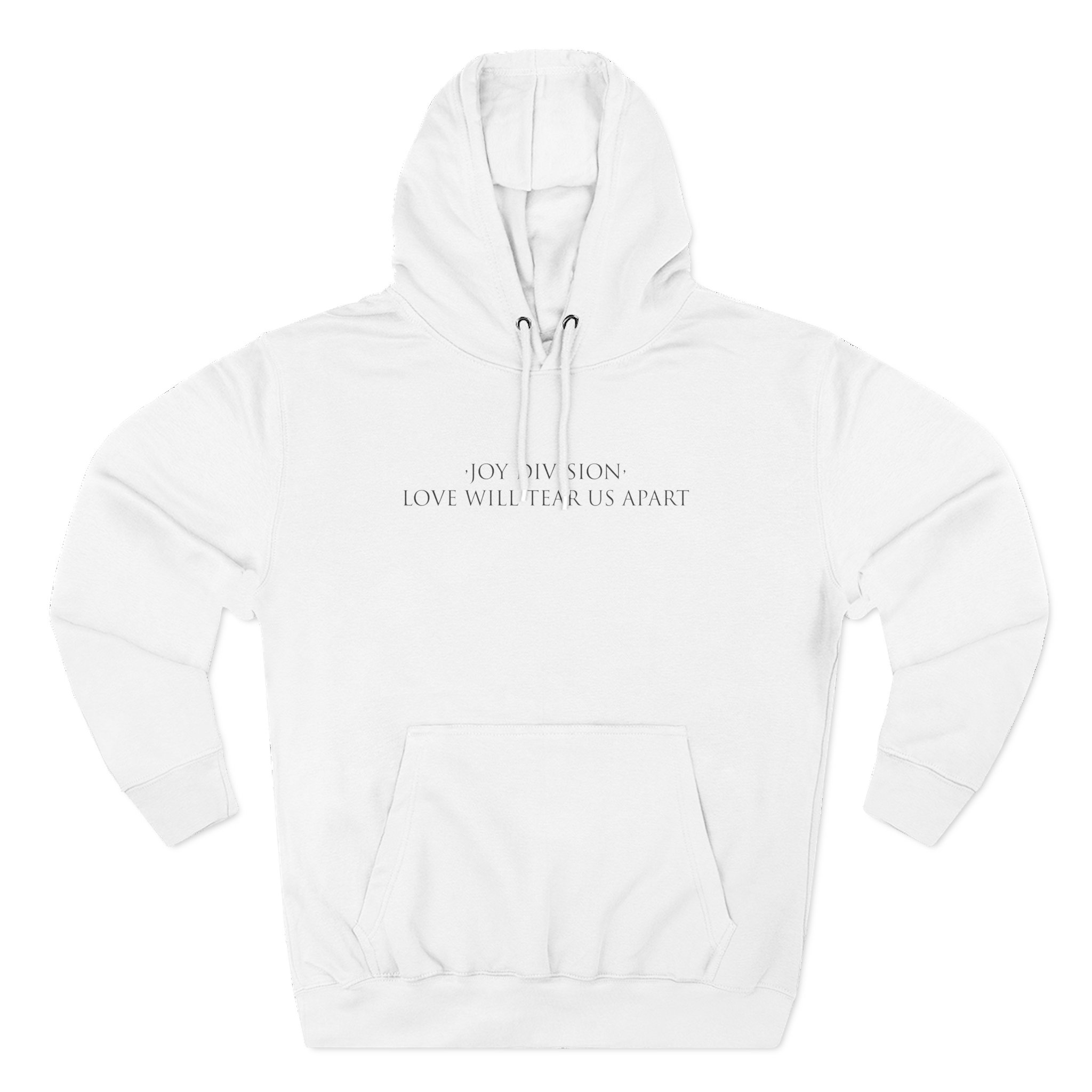 Joy Division Jd Love Will Tear Us Apart Three-Panel Fleece Hoodie
