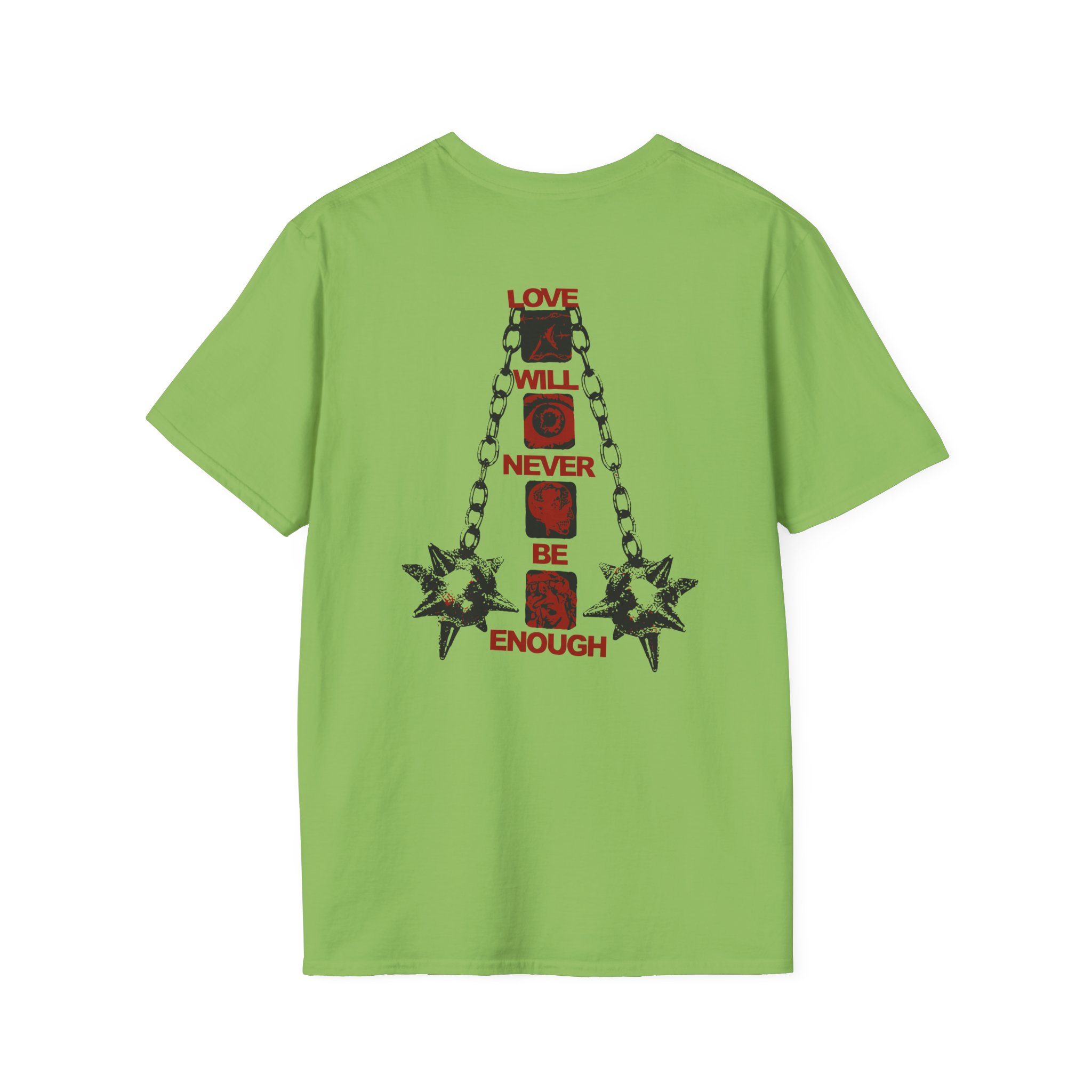 Kublai Khan - Never Enough Sportsgrey  Unisex Softstyle T-Shirt