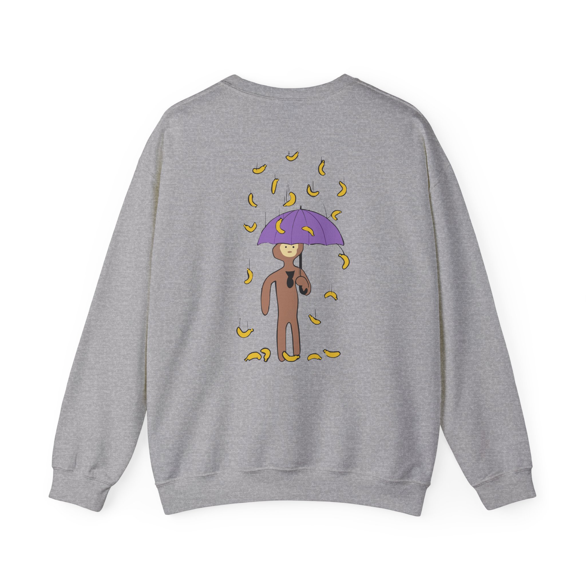 Spoonkid Raining Bananas Unisex Heavy Blendâ„¢ Crewneck Sweatshirt