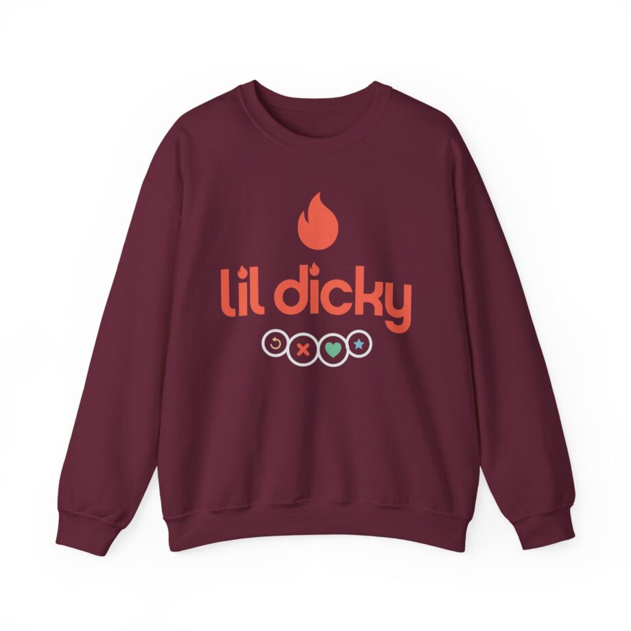 Lil Dicky Swipe Right Unisex Heavy Blend™ Crewneck Sweatshirt