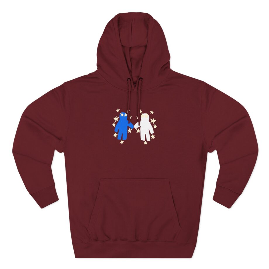 Out of Character Three-Panel Fleece Hoodie
