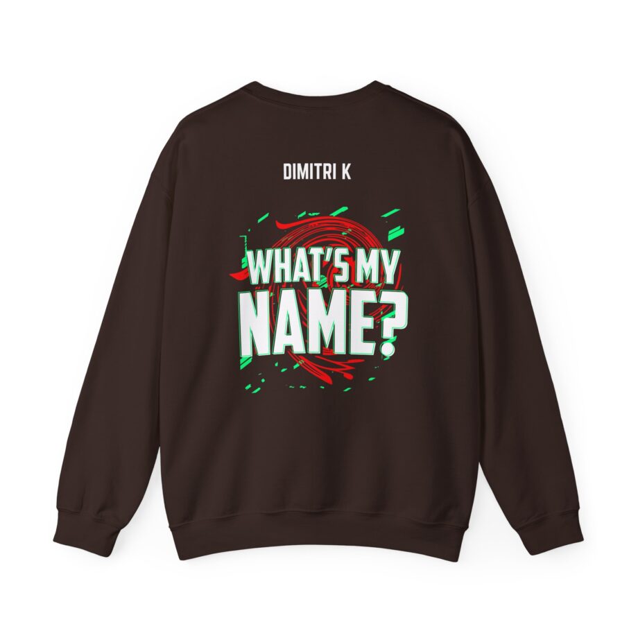 Dimitri K What’s My Name Unisex Heavy Blend™ Crewneck Sweatshirt