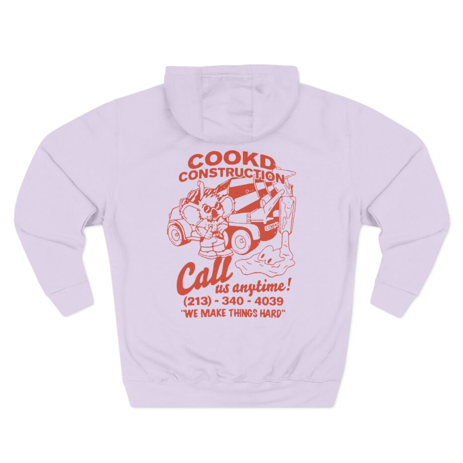 Cookd Construction Koala Three-Panel Fleece Hoodie