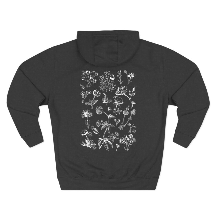 Saosin - Flowers Three-Panel Fleece Hoodie