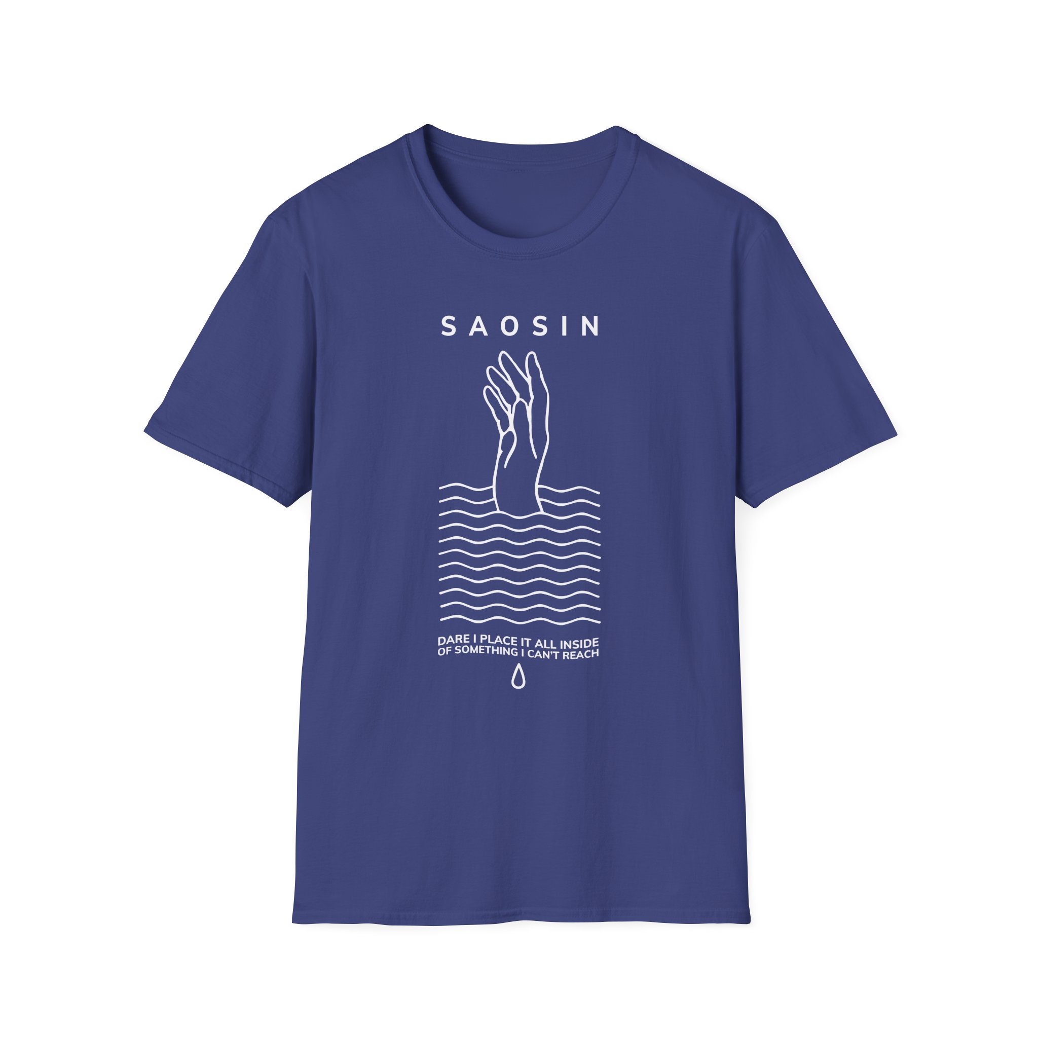Saosin Illusion & Control Lyric Unisex Softstyle T-Shirt