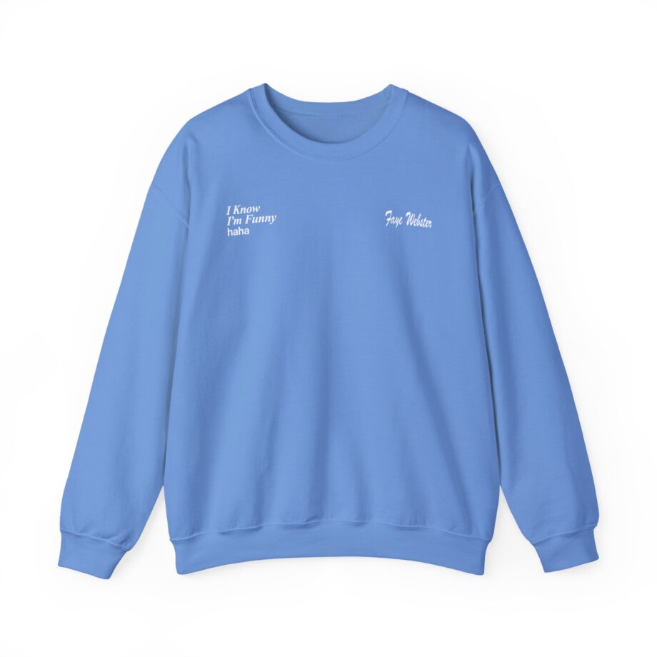 Faye Webster I Know I'm Funny Haha Unisex Heavy Blend™ Crewneck Sweatshirt